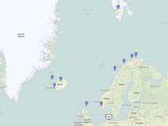 AIDA Cruises Svalbard 17-day route