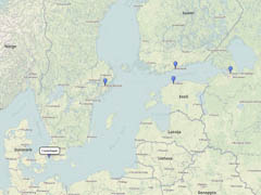 Regent Seven Seas Cruises Scandinavia 7-day route