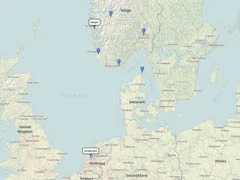 Viking Ocean Cruises Norwegian Fjords 7-day route