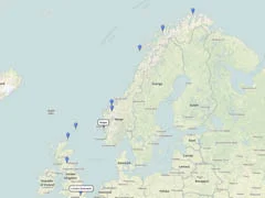 Viking Ocean Cruises Norwegian Fjords 14-day route